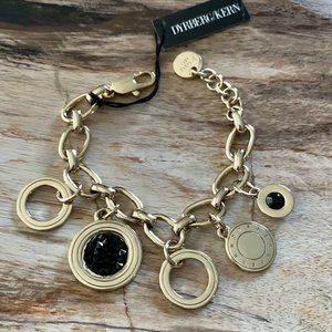 Dyrberg/Kern Titania/B Swarovski crystal rocks bracelet